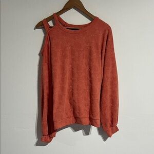 NWT from The Buckle, Daytrip Coral Textured Knit Top